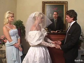 The Bride Double Blowjob