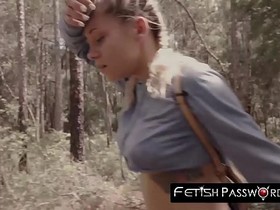 Lost in woods 18yo Marsha May dicked before facial